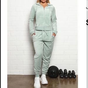 Velvet Track suits from Fashion Nova, new with tags on!